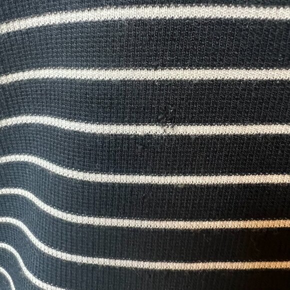 Marine Layer Long Sleeve Striped Ribbed Top (S) - Picture 8 of 14
